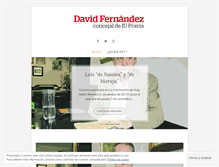 Tablet Screenshot of david-fernandez.net